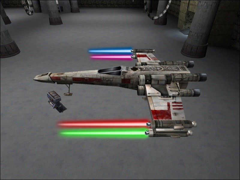 Upravený X-wing